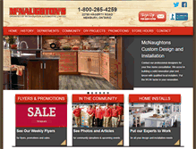 Tablet Screenshot of mcnaughtons.com